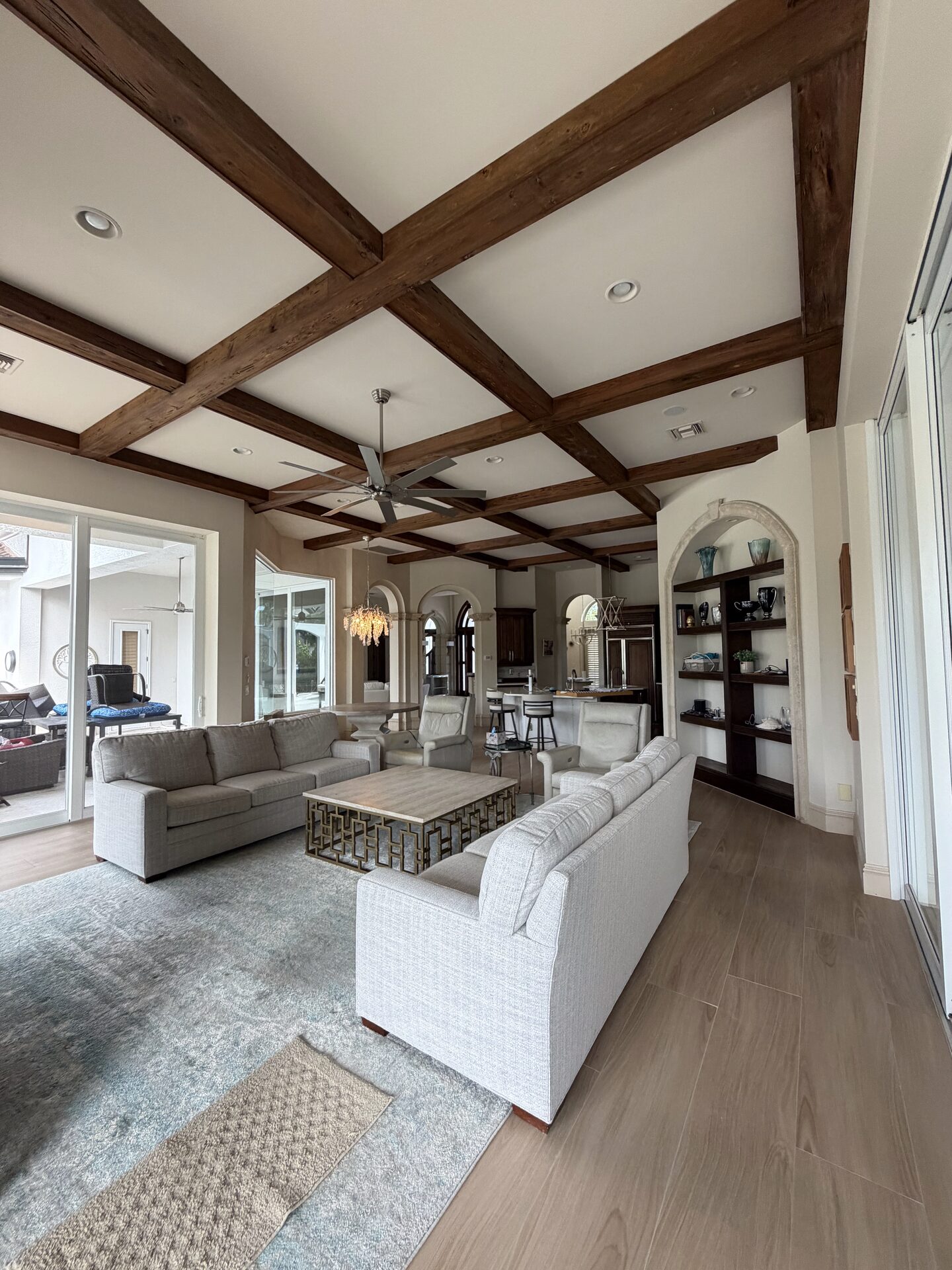 A fine Southwest Florida home interior cleaned by Cleanlux